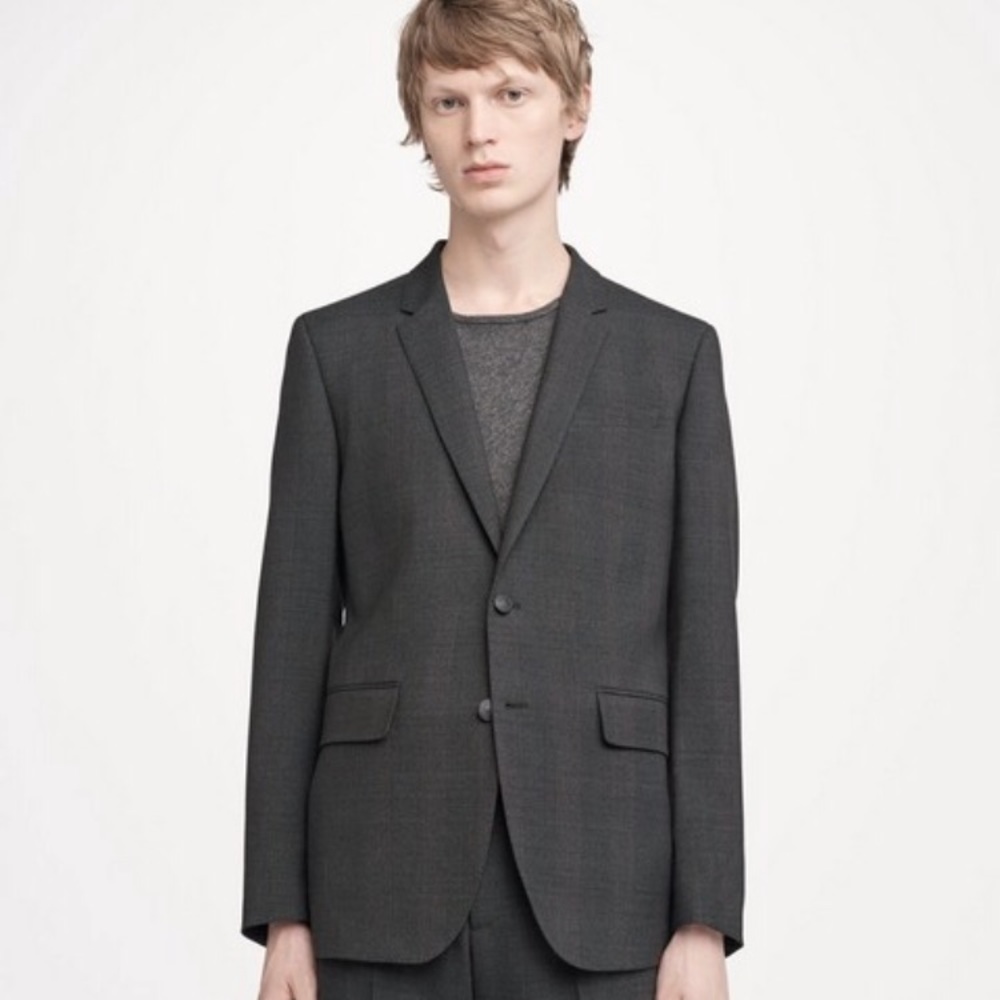 Men’s Rag and Bone Charcoal Razor Jacket - NWOT